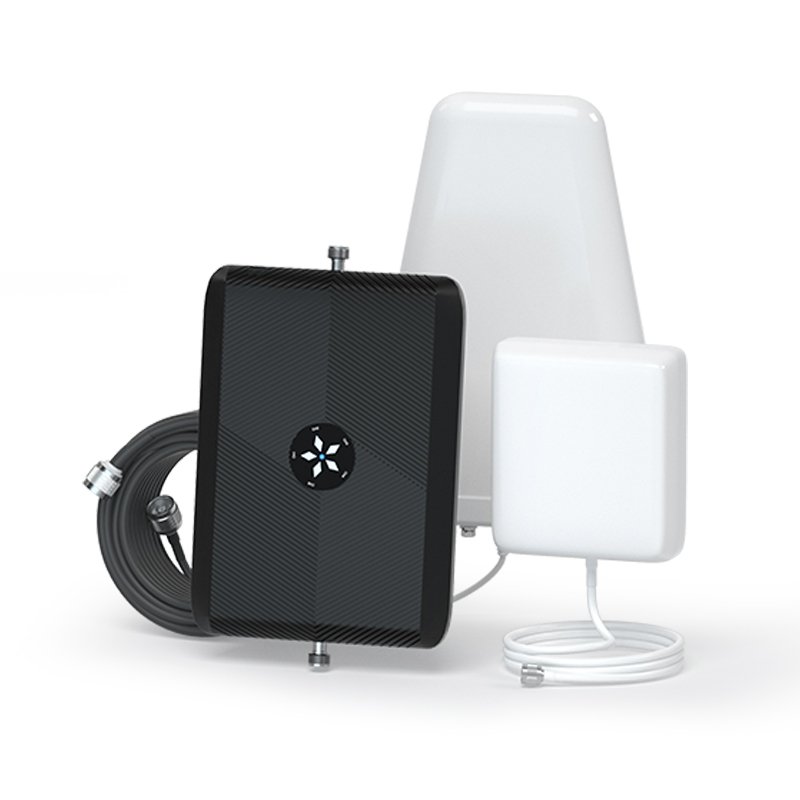 lintratek low radiation five band cellular signal amplifier cover 300-500 sqm 2G 3G 4G gsm mobile signal booster for home